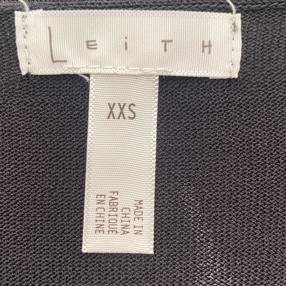Leith Black Cardigan Size XXS NWT - Picture 5 of 8